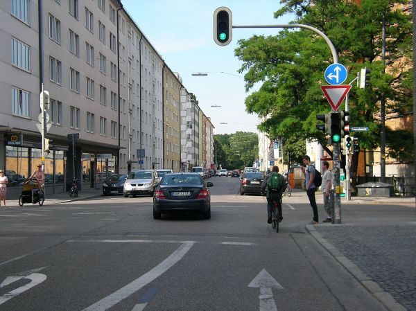 Luisenstraße Kreuzung Theresienstraße