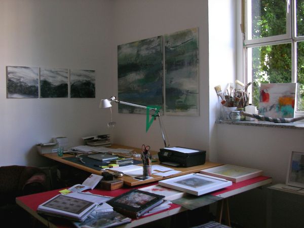 Blick ins Atelier Fritz-Herrmann